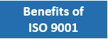 Benefits of ISO 9001 2